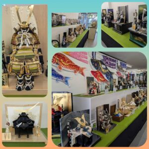 五月人形販売会スタート